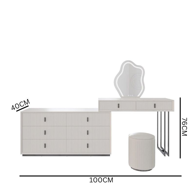 Athens Beige Retreat Vanity Set