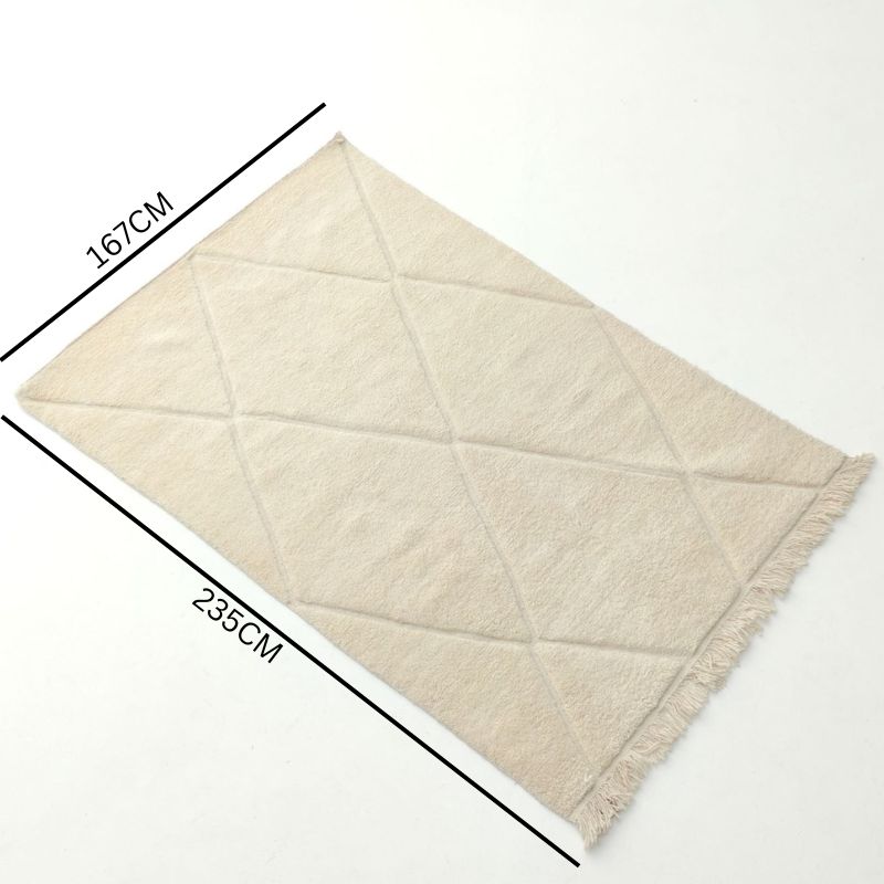 Beni Ourain Rug - Cream