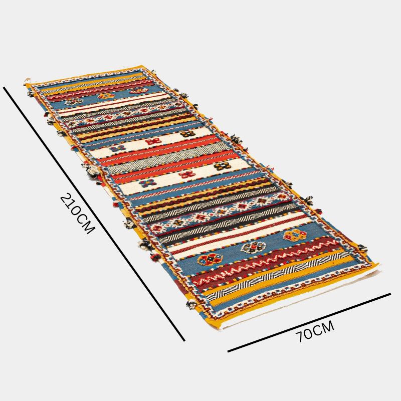 Berber Kilim Runner- Glawi Taznakht