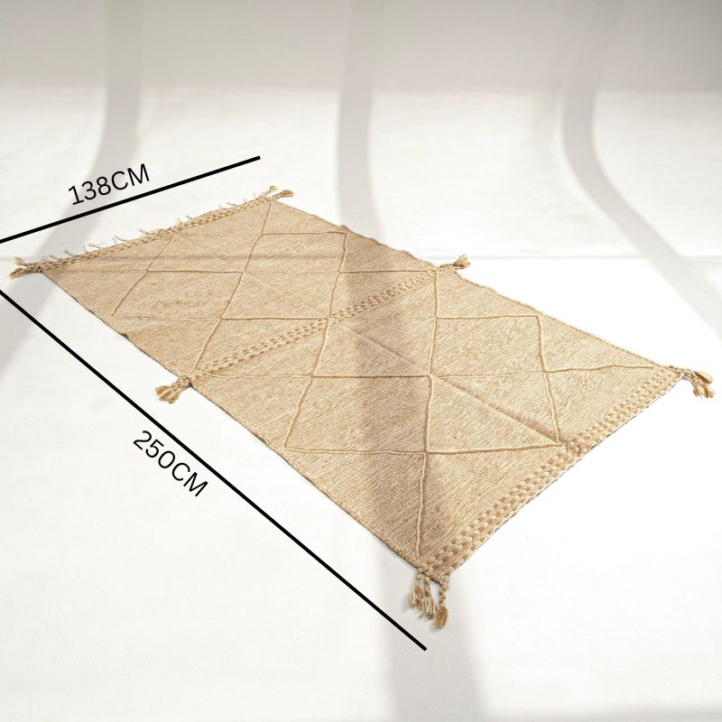 Berber Rug - Zanafi Kilim - Beige Off White