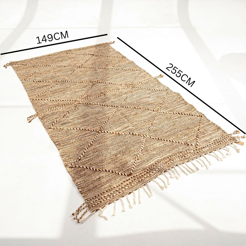 Berber Rug - Zanafi Kilim - Brown