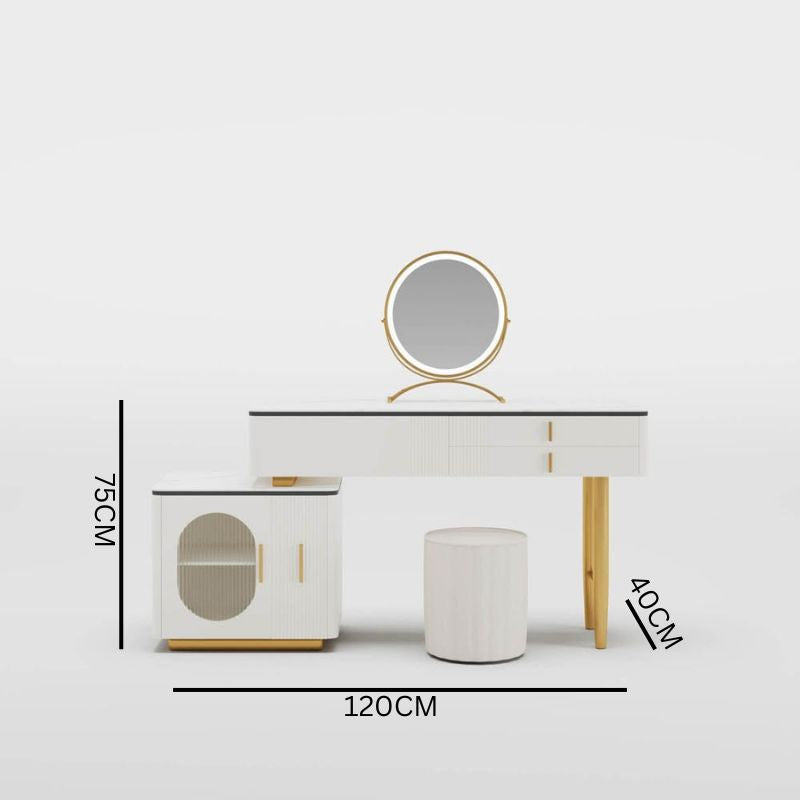 Ella Makeup Vanity Table Set