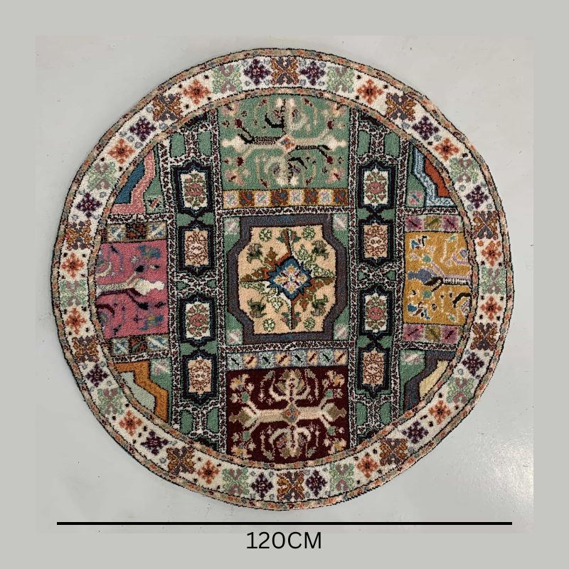 Fez Round Carpet - Mediouna Medallions