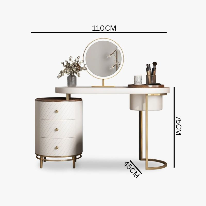 Florence Tray Top White Vanity