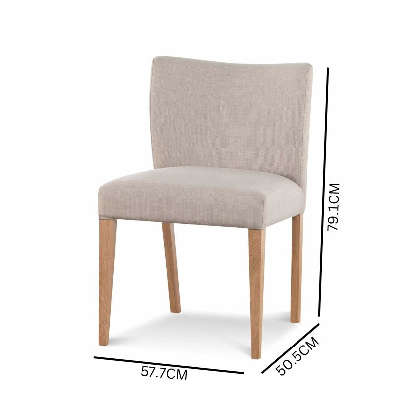 Hazel UHP Dining Chair - Linen