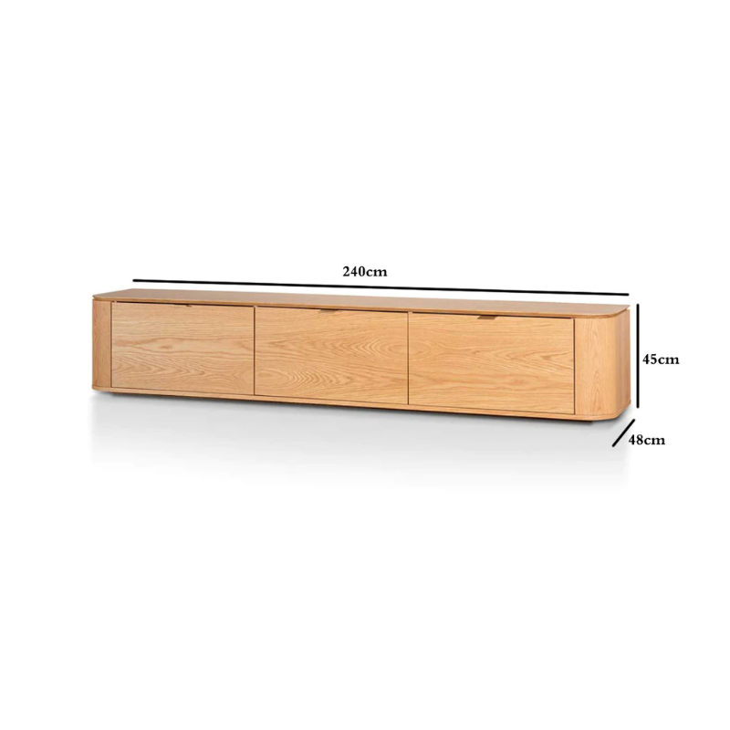 Hunter TV Stand - Natural Oak