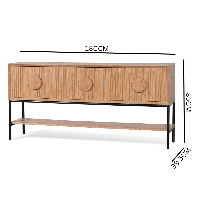 Koichi 1.8m Console Table - Natural