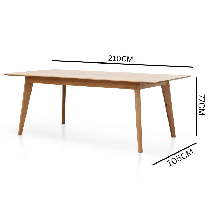 Pacino 2.1m Dining Table - Messmate