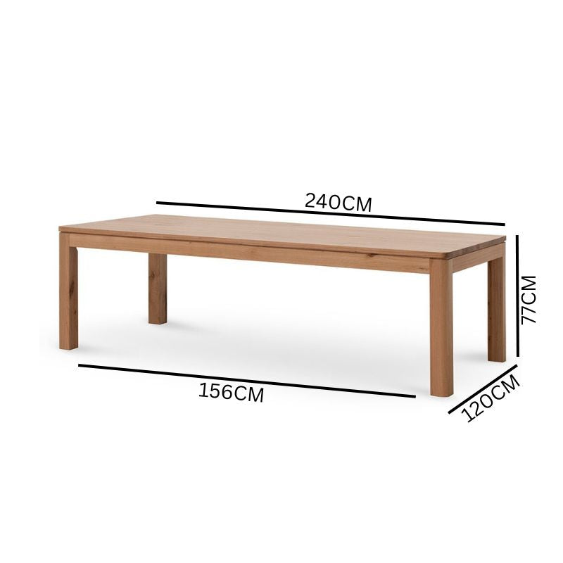 Paul 2.4m Dining Table - Beech