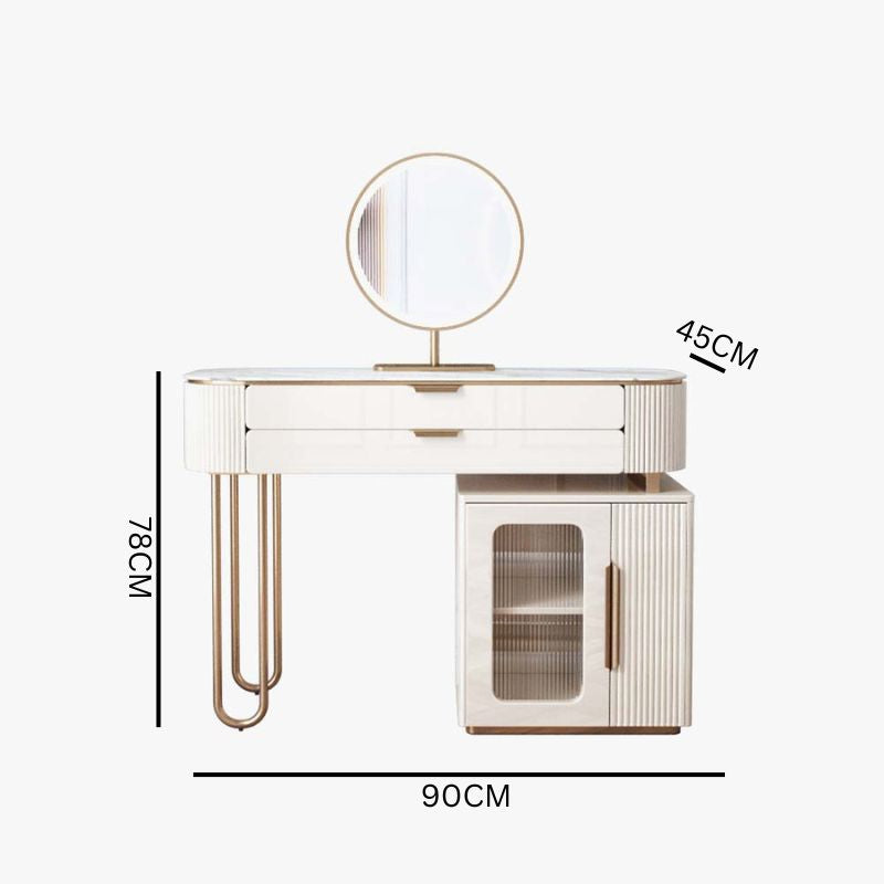 Rome Soft White Vanity Set