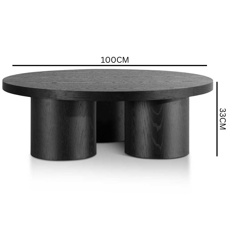 Siena Wooden Round Coffee Table