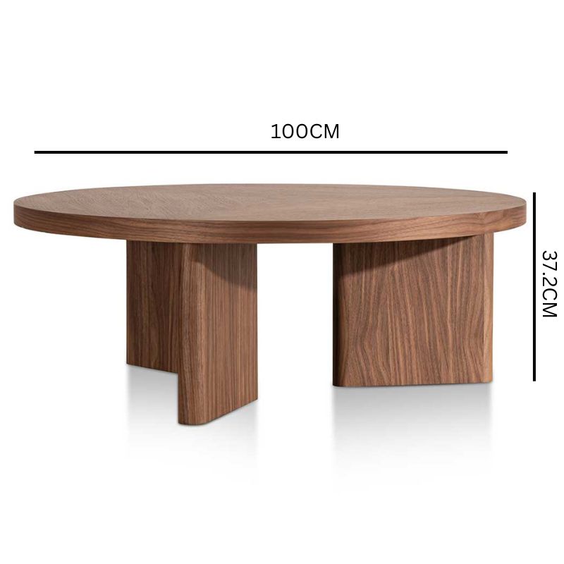 Talia Wooden Round Coffee Table