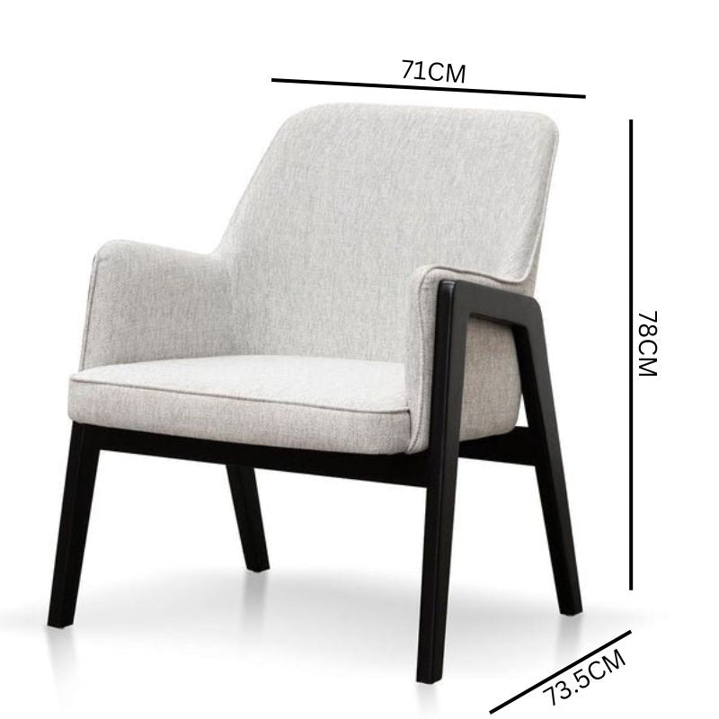 Vincent Armchair - Silver Grey