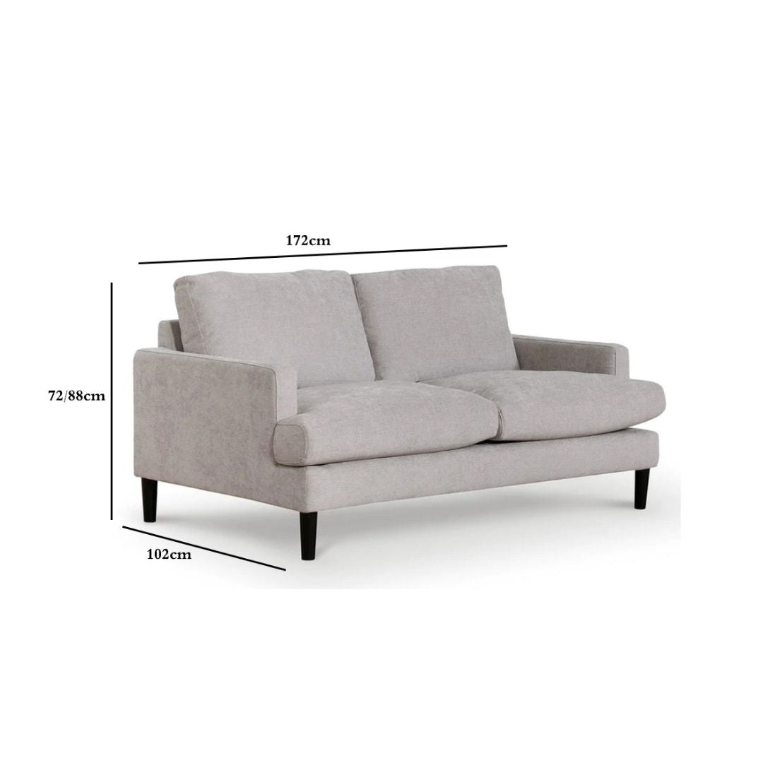 Zachary 2S Sofa - Oyster Beige