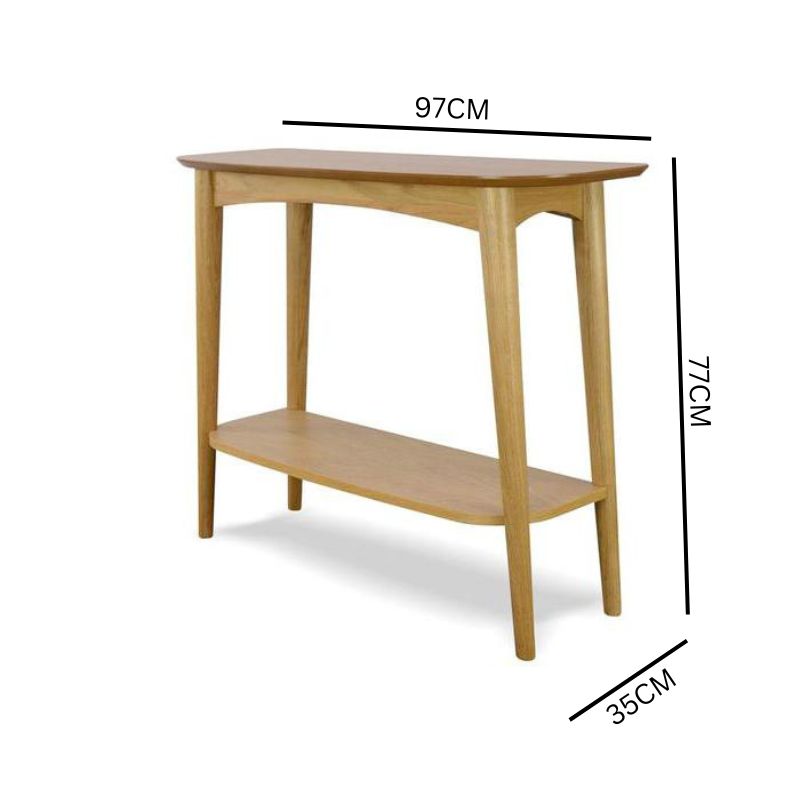 Zoey Narrow Wood Console Table