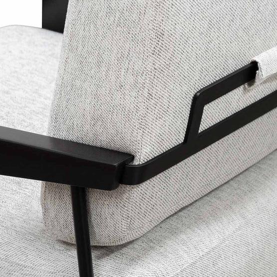 Nathaniel Lounge Chair - Silver Grey