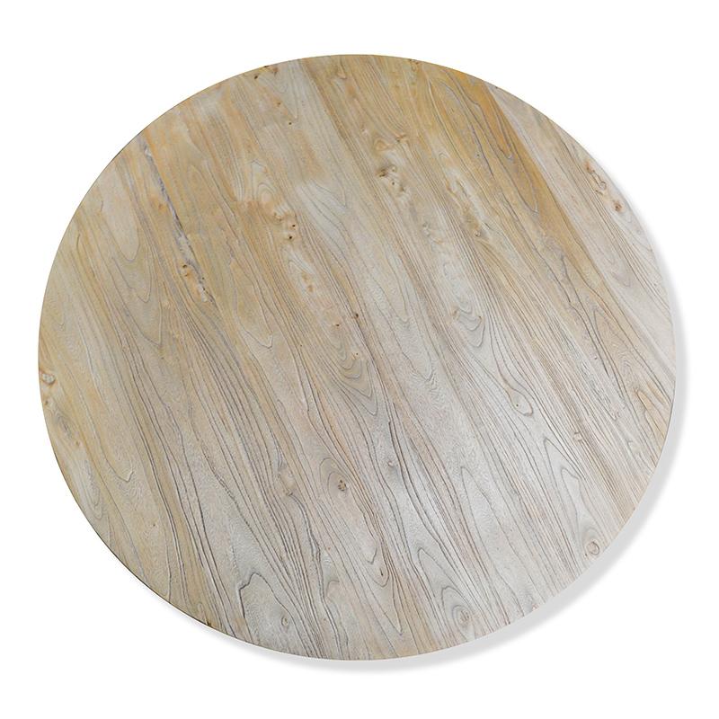 Aiden Reclaimed Round Coffee Table - Coffee Table