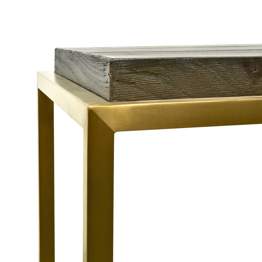 Alexander Console Table - Black & Gold - Console