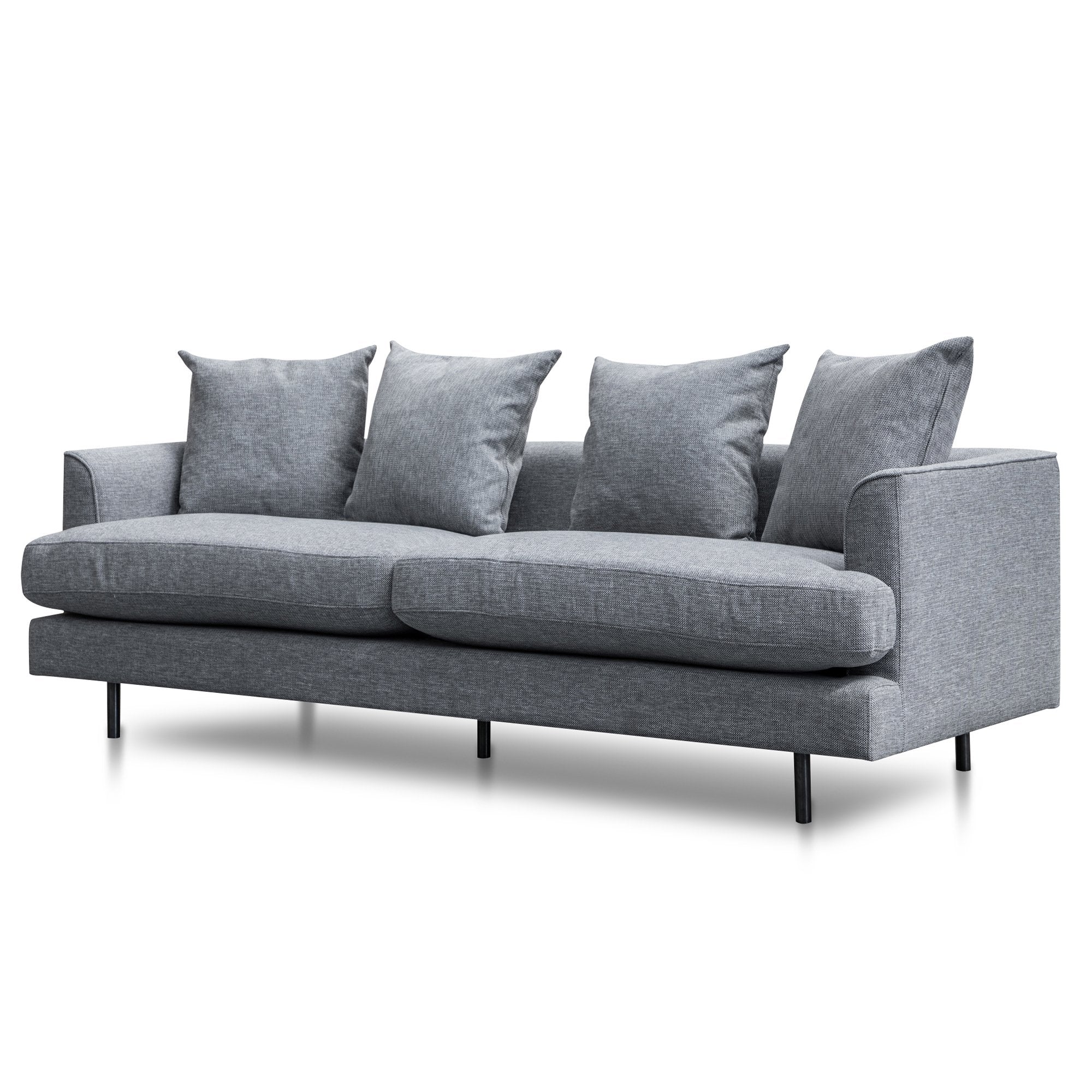 Alexer 3S Sofa - Graphite Grey - Sofas