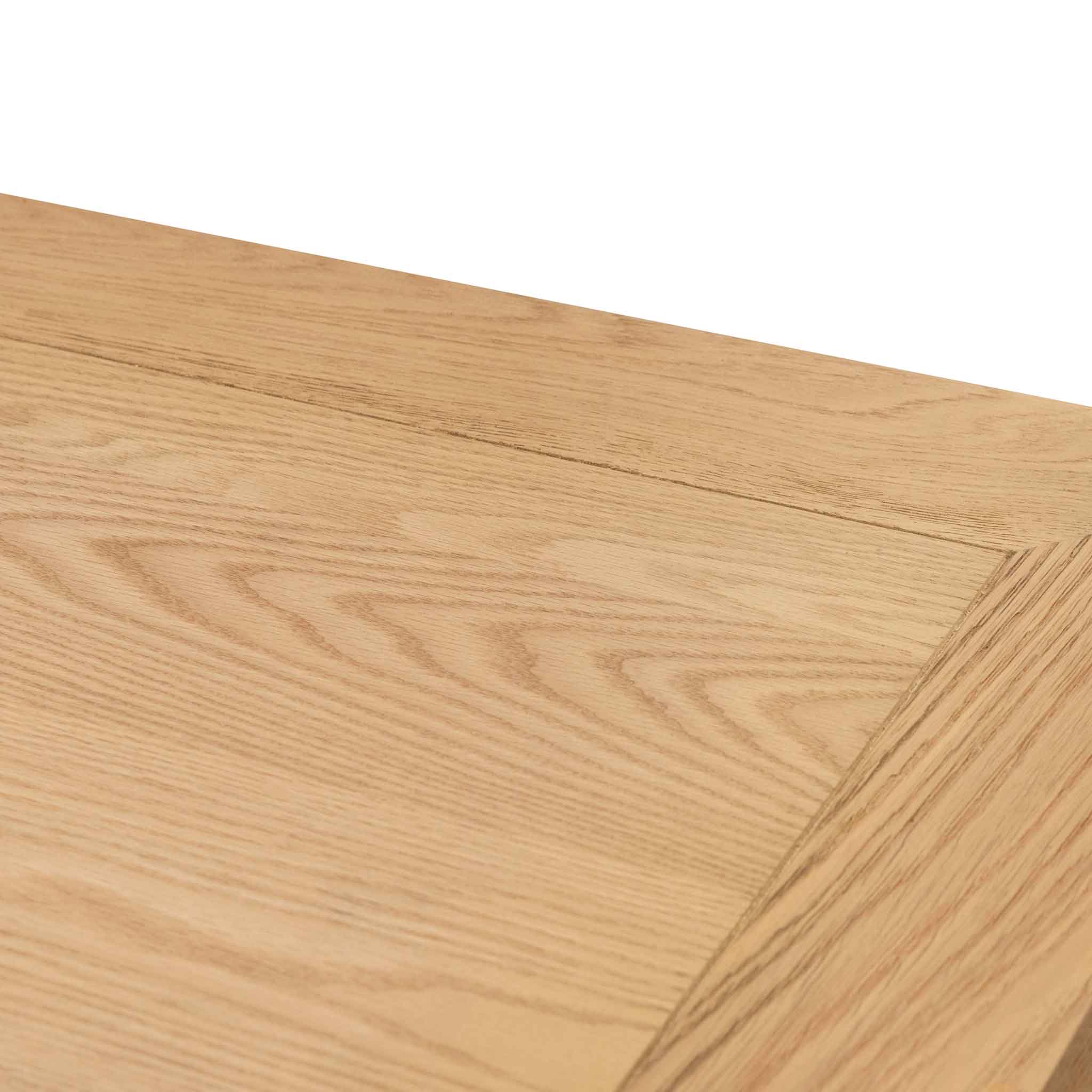 Amazon 2.2m Wooden Dining Table - Distress Natural - Dining Tables