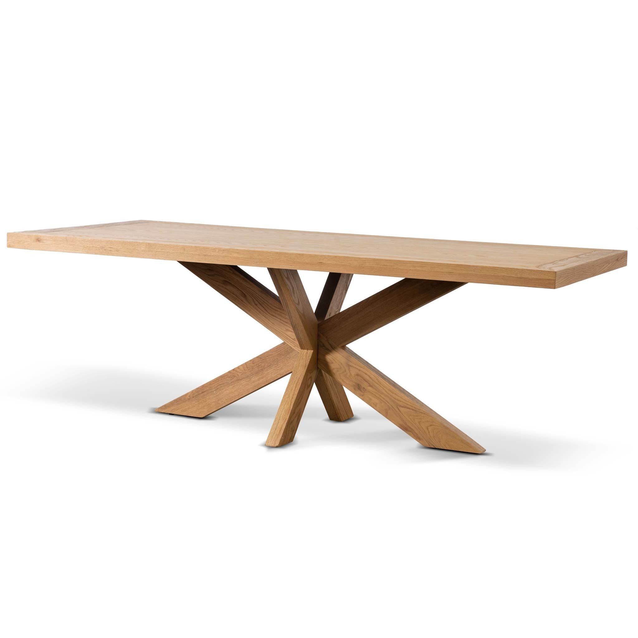 Amazon 2.2m Wooden Dining Table - Distress Natural - Dining Tables