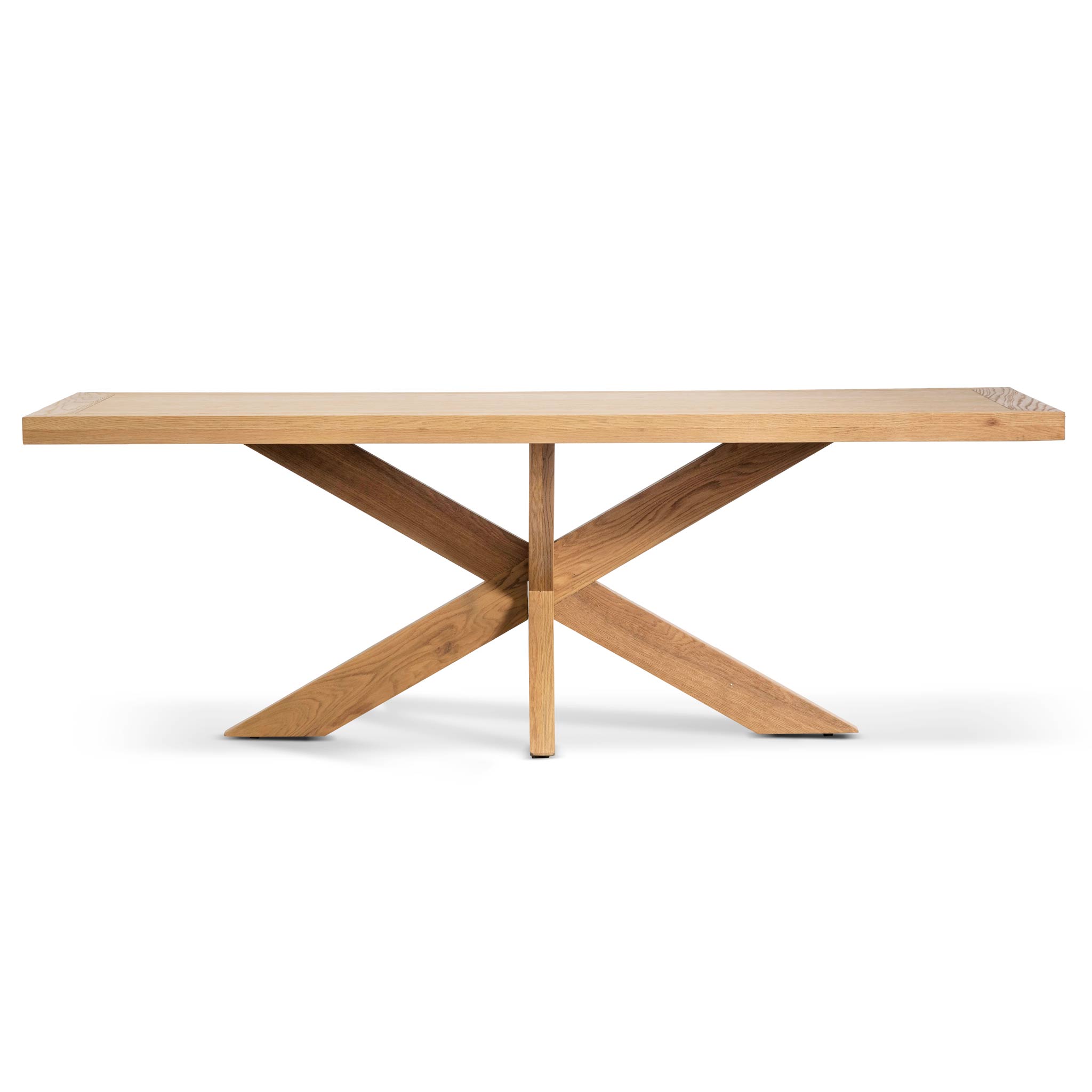 Amazon 2.2m Wooden Dining Table - Distress Natural - Dining Tables