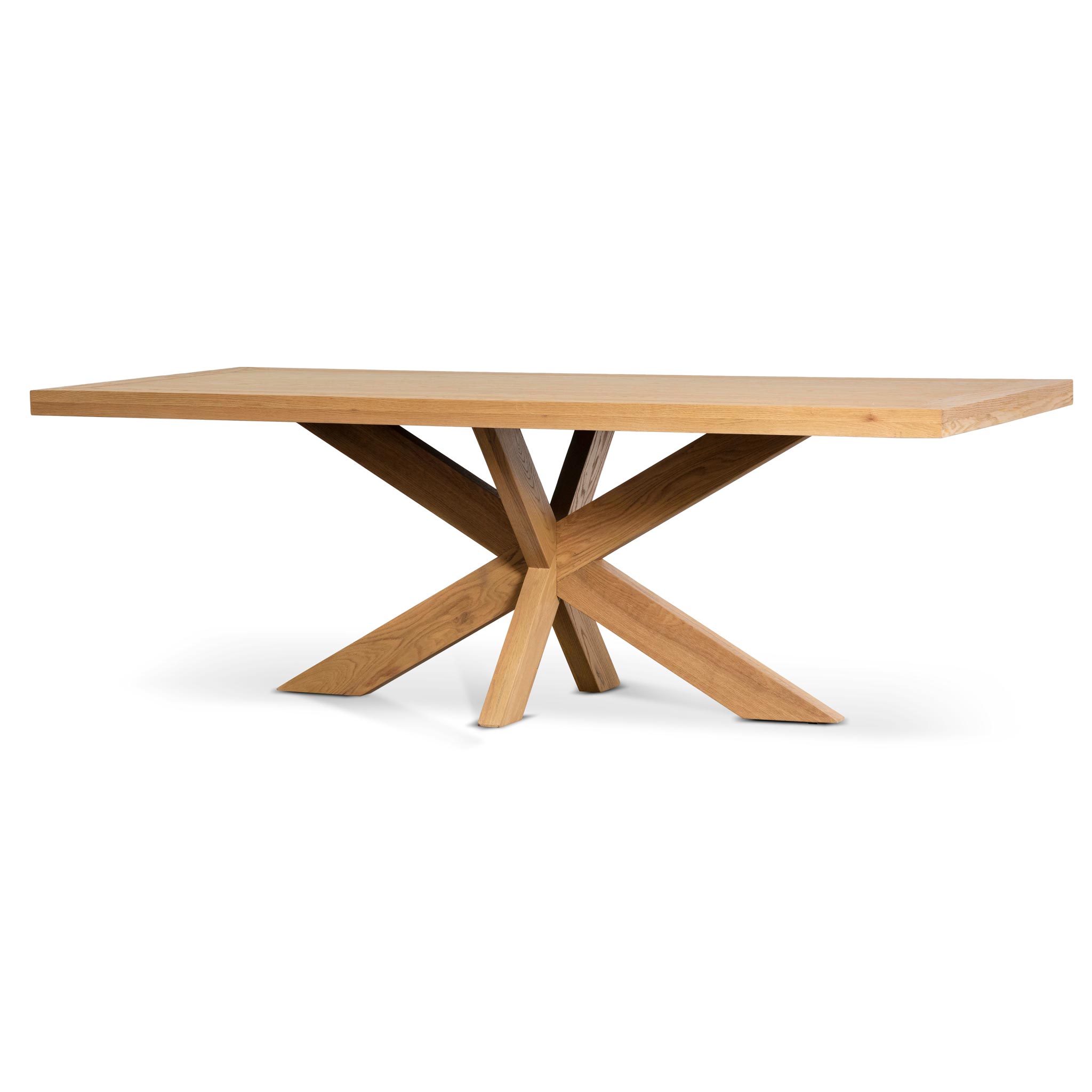 Amazon 2.2m Wooden Dining Table - Distress Natural - Dining Tables