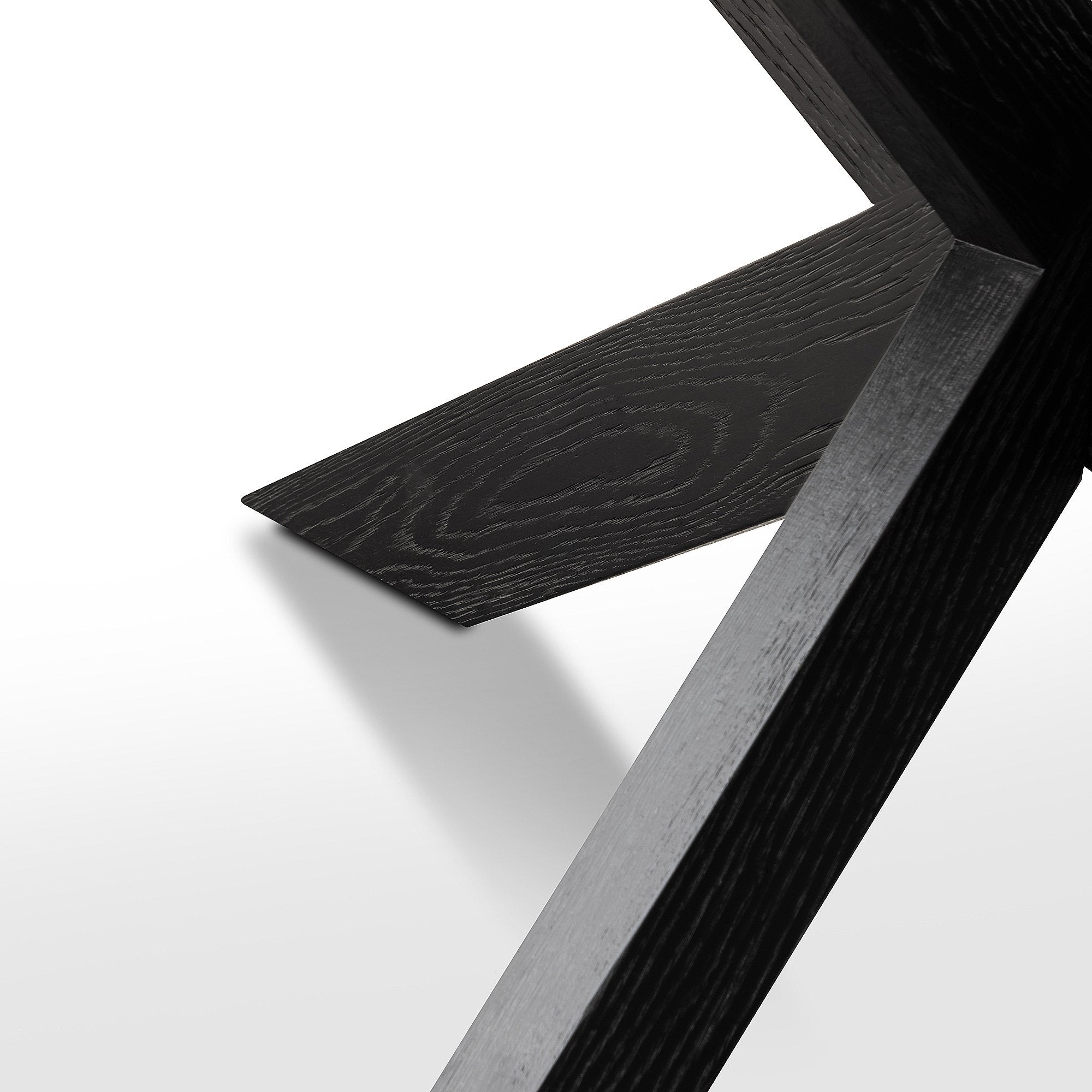 Amazon 2.2m Wooden Dining Table - Full Black - Dining Tables