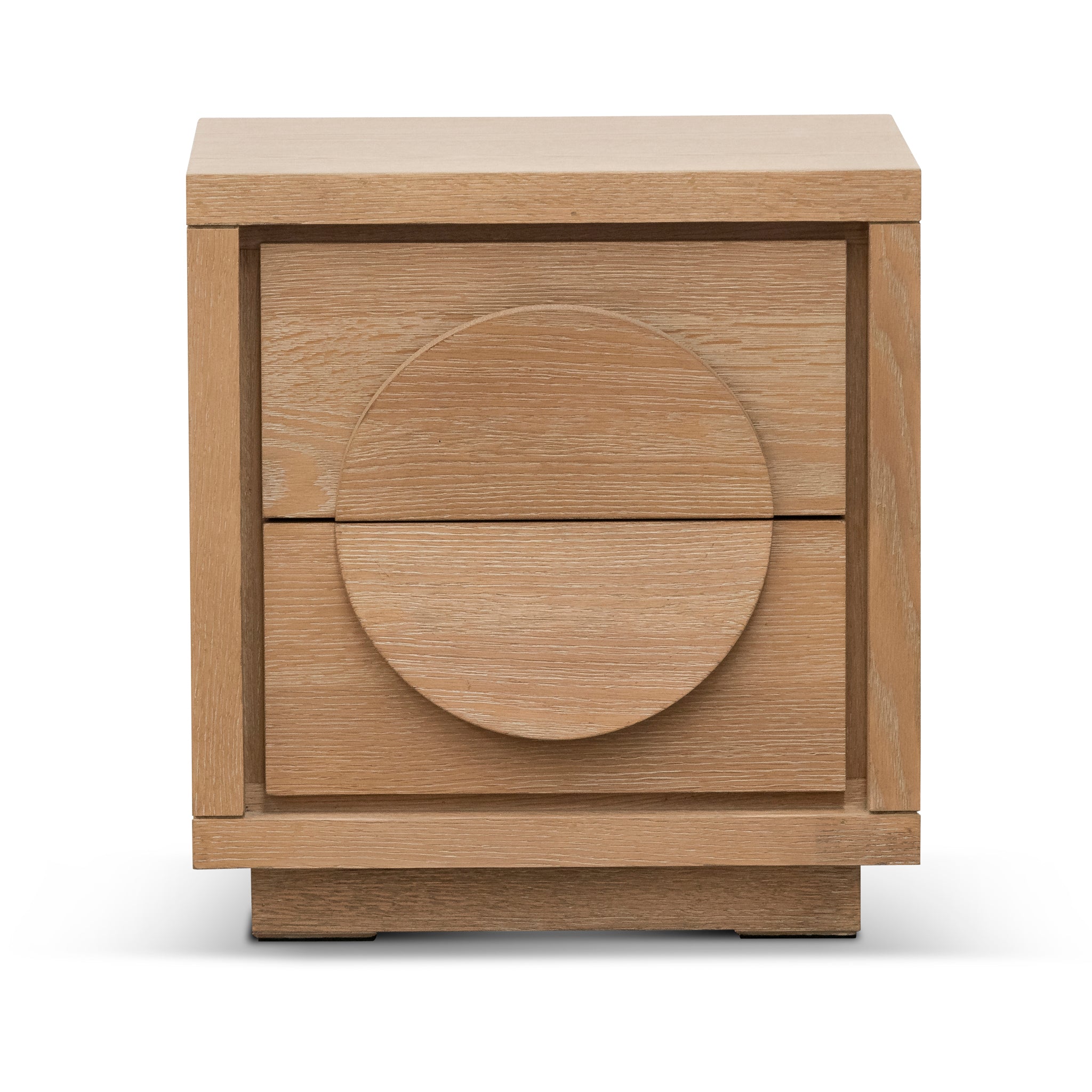 Amiyah Bedside Table - Dusty Oak - Bedside Tables