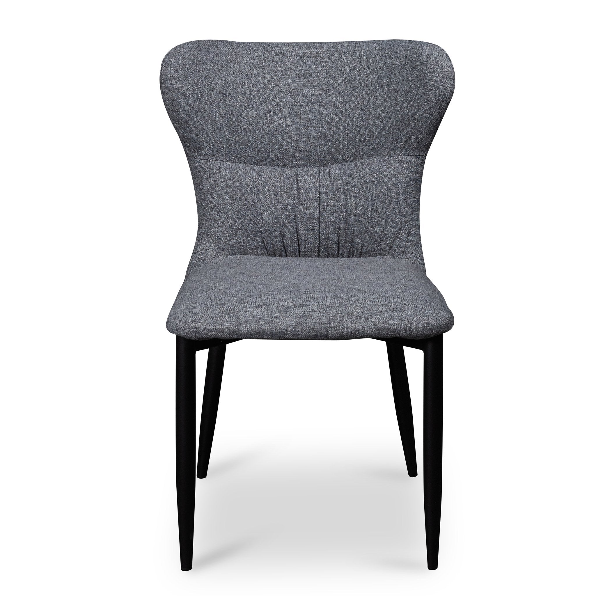 Anastasia Fabric Dining Chair - Pebble Grey - Dining Chairs
