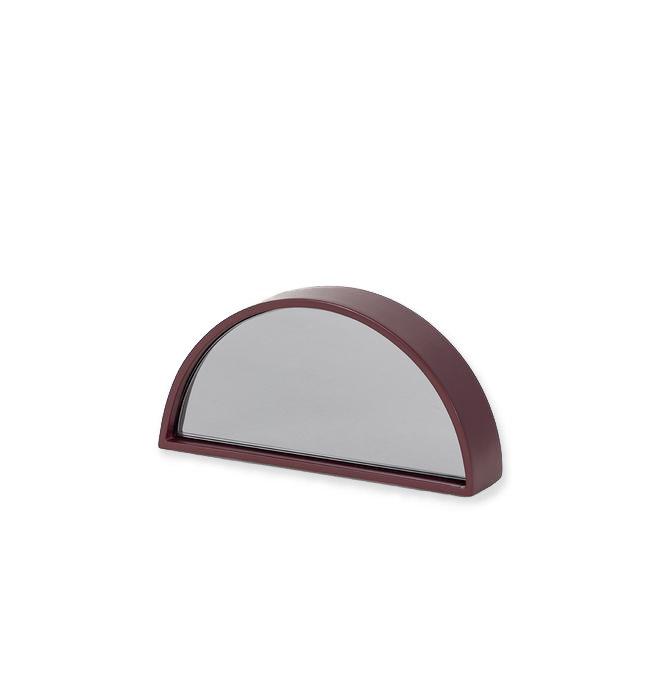 Arabella 20cm Arc Mirror - Wine - Mirror