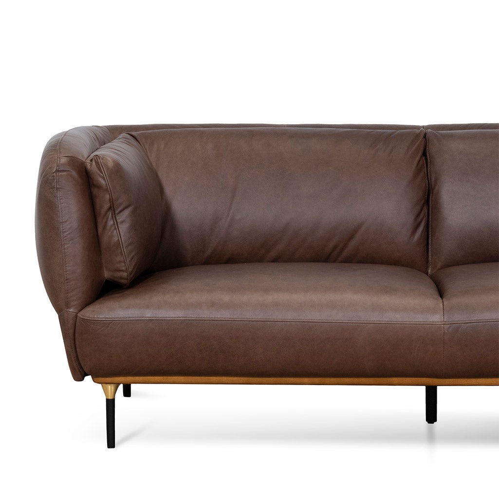 Arthur 3S Sofa - Dark Brown - Sofas