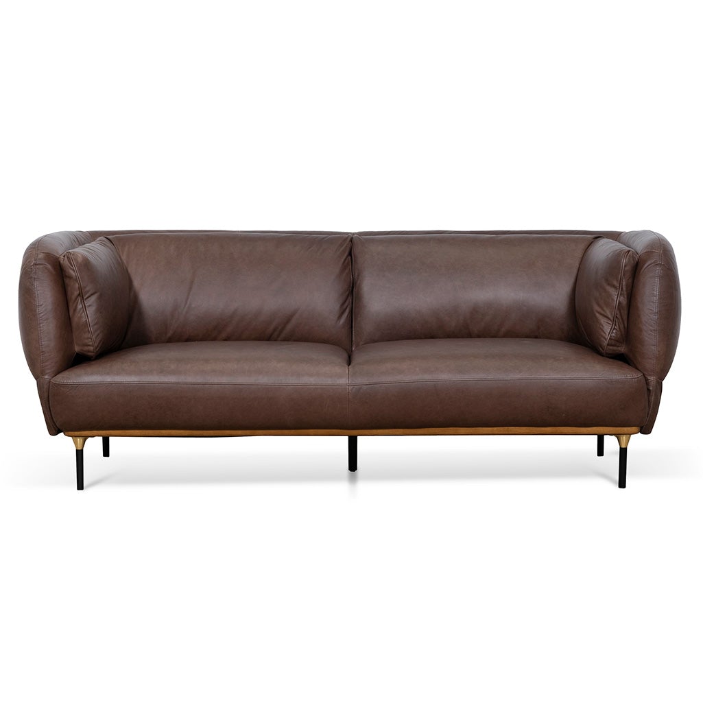 Arthur 3S Sofa - Dark Brown - Sofas