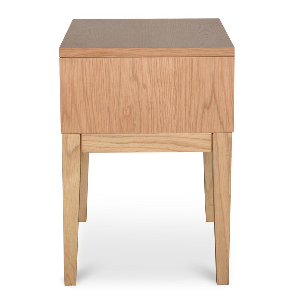 Arya Bedside Table - Natural Oak - Bedside Tables