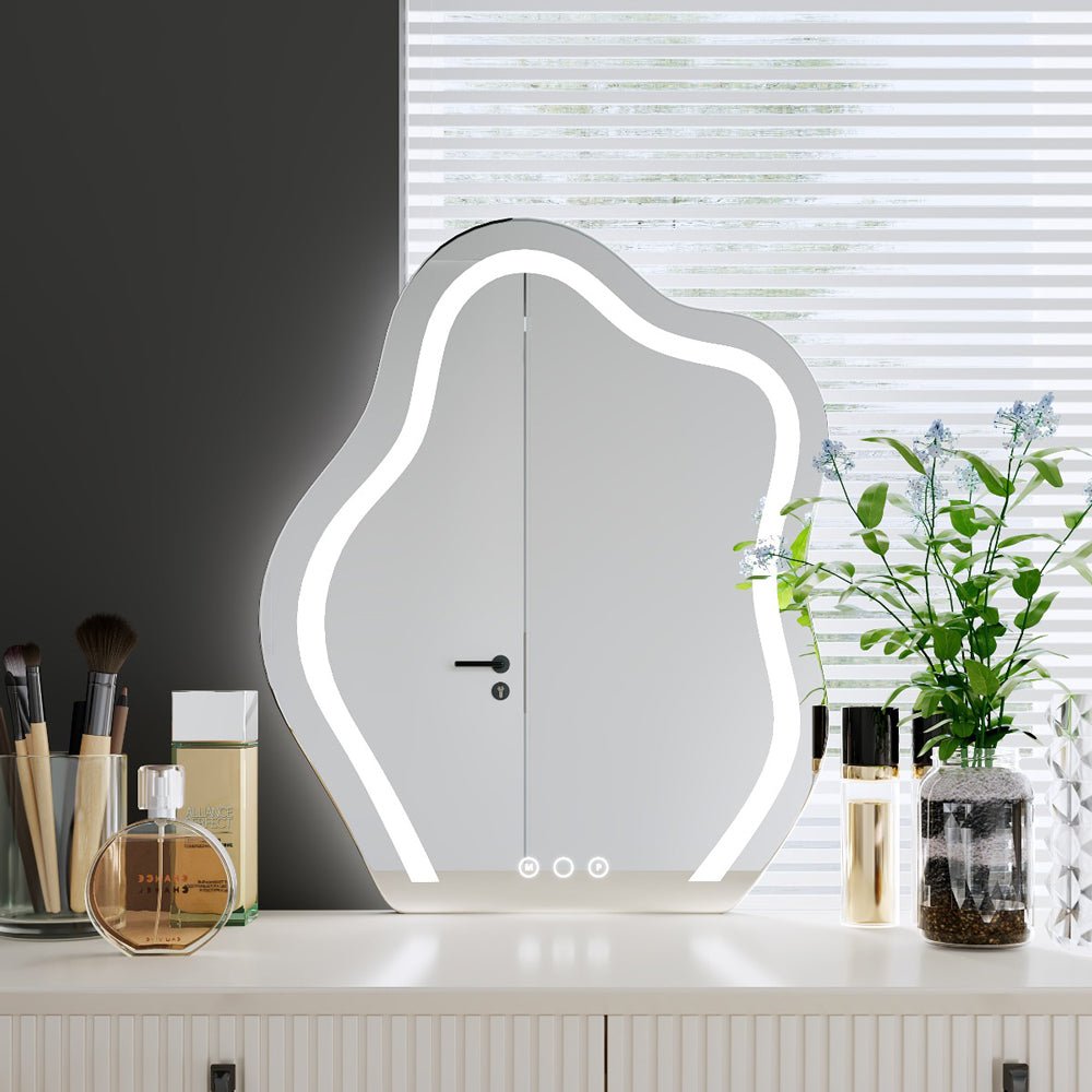 Athens Beige Retreat Vanity Set - Make-Up Vanity