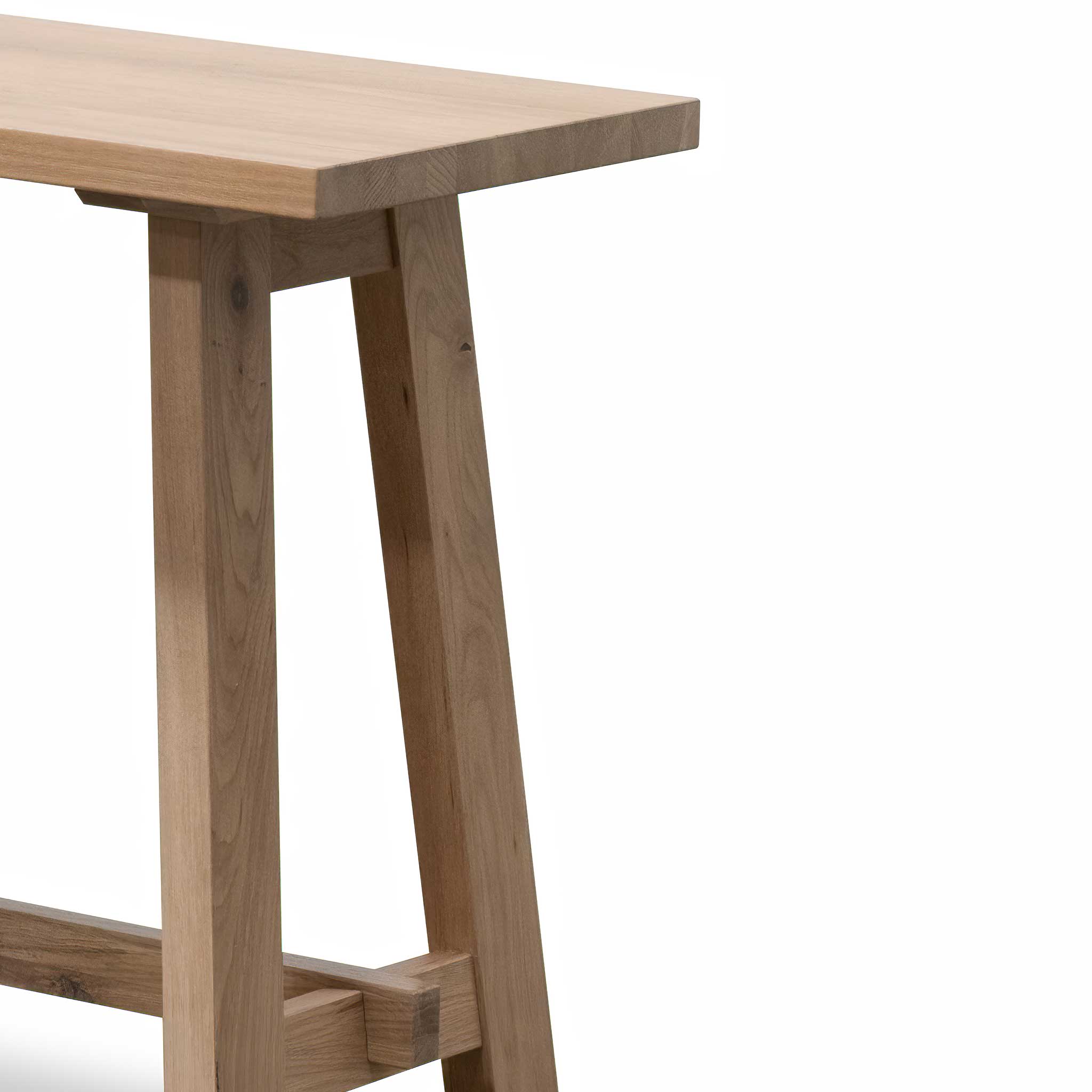 Austin Wooden Console Table - Washed Natural - Console