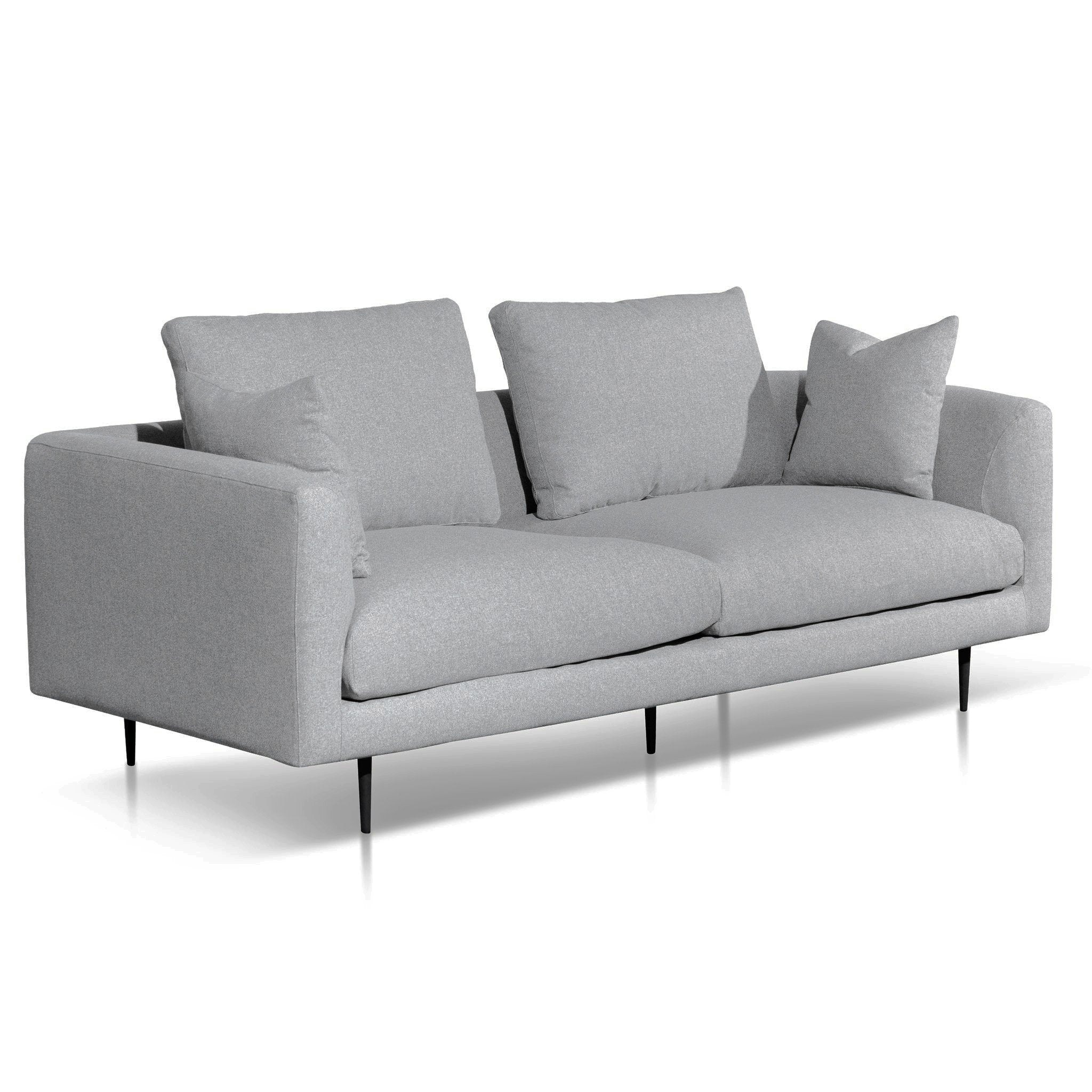 Ava 2.5S Sofa - Light Grey - Sofas
