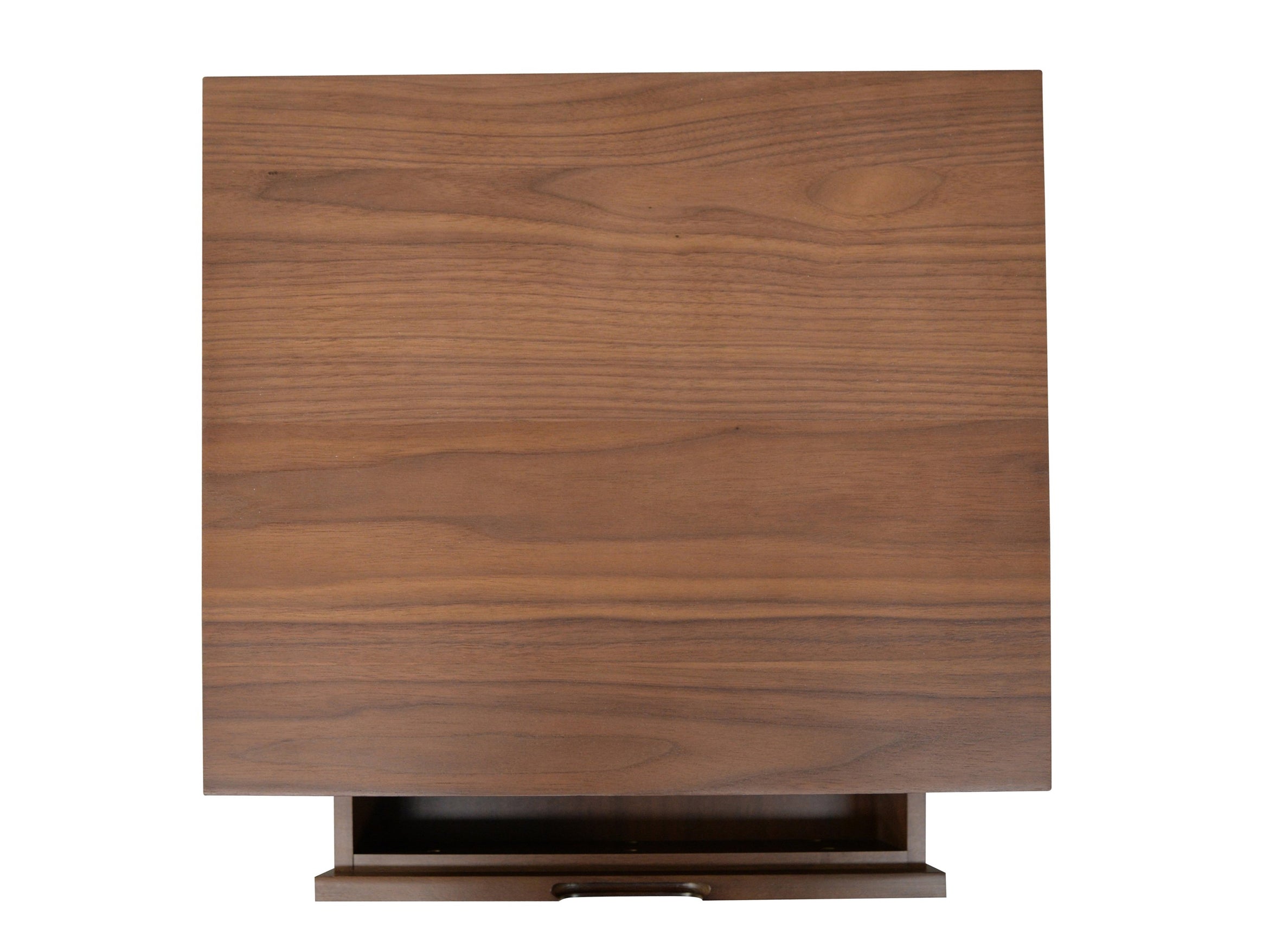Axel Wooden Bedside Table - Walnut - Bedside Tables