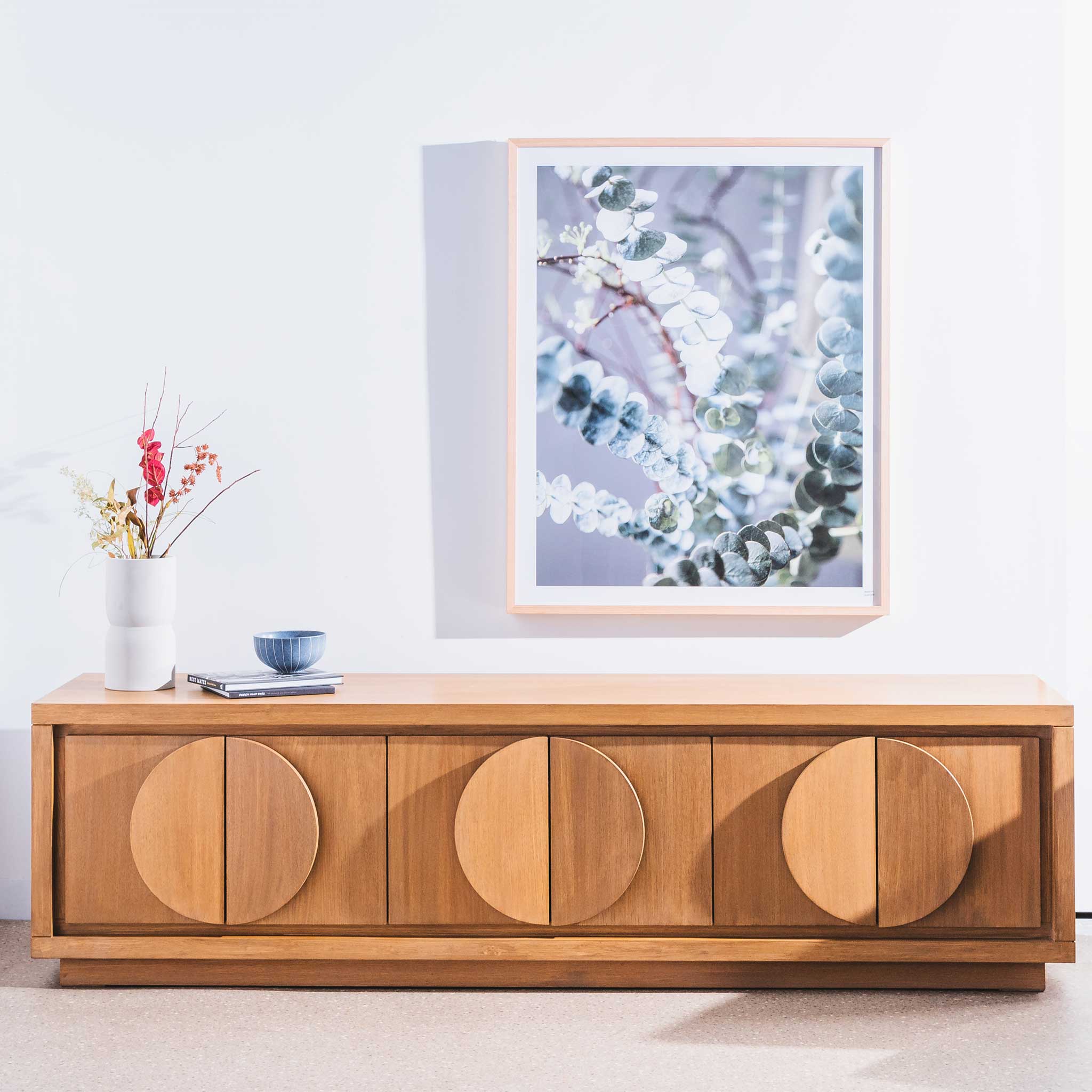 Beatrice TV Stand - Dusty Oak - TV Units