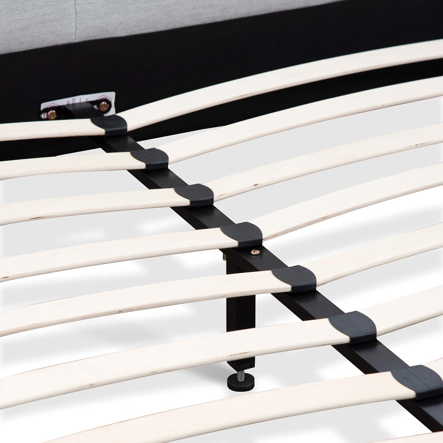 Bella King Bed Frame - Pearl Grey - Beds