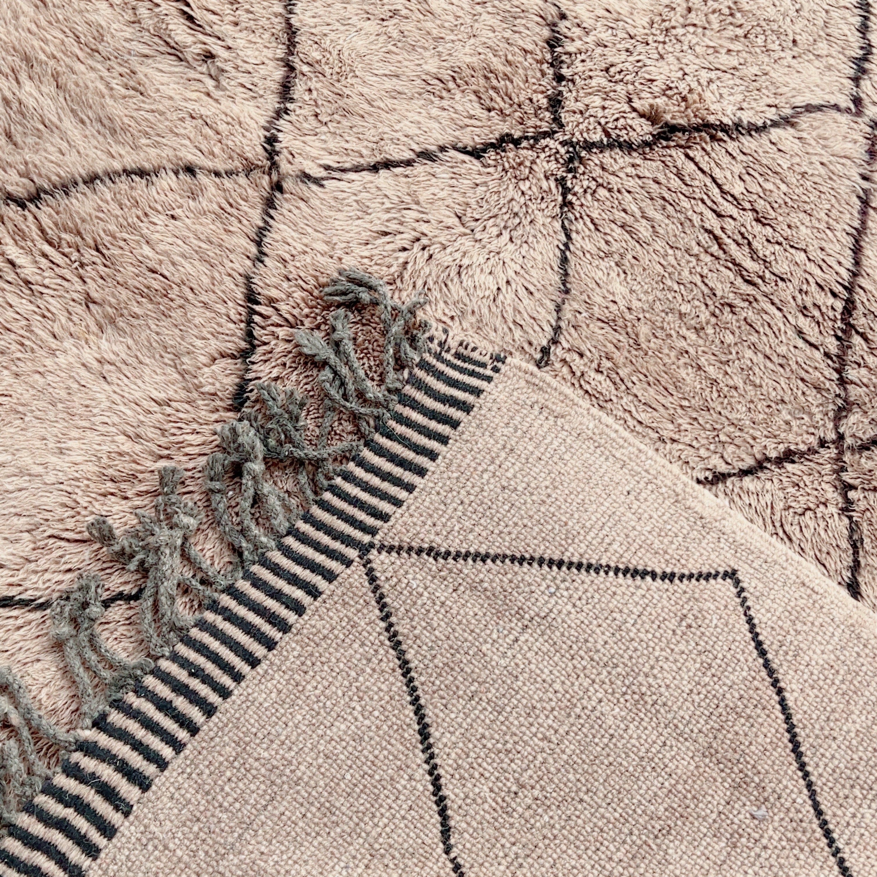 Beni Ourain Rug - Classic - Brown & Black - Beni Ourain Rug