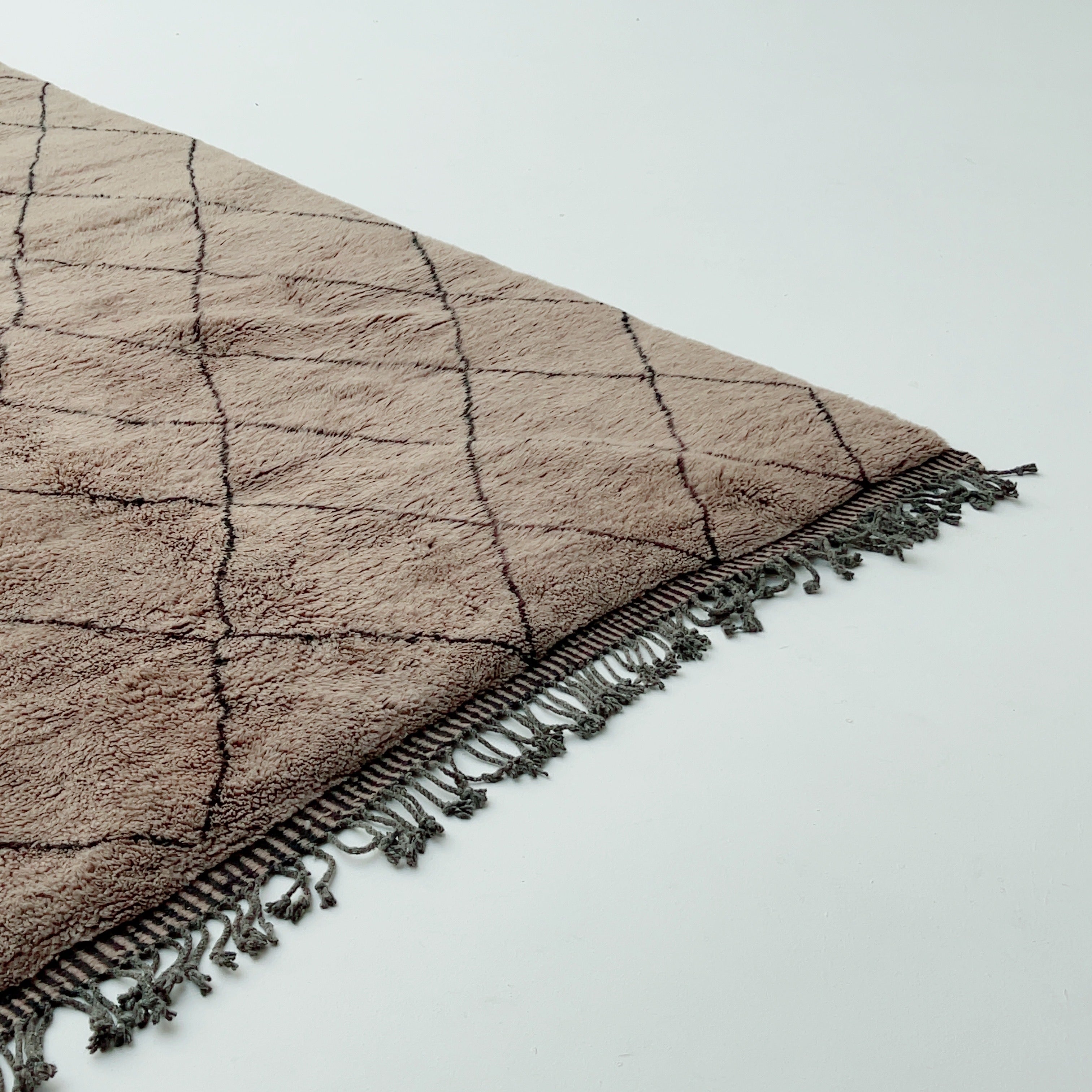 Beni Ourain Rug - Classic - Brown & Black - Beni Ourain Rug