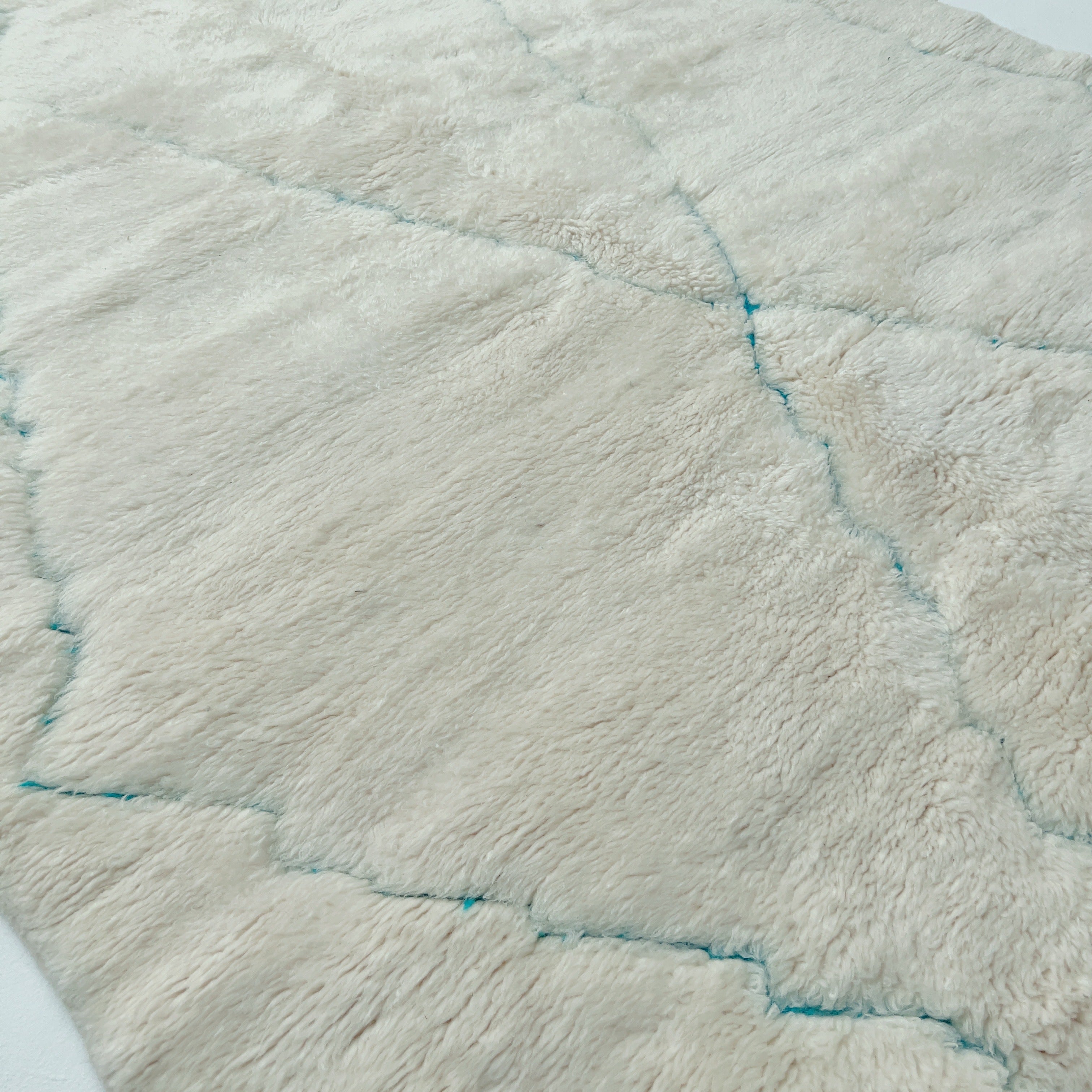 Beni Ourain Rug - Classic - Cyan - Beni Ourain Rug