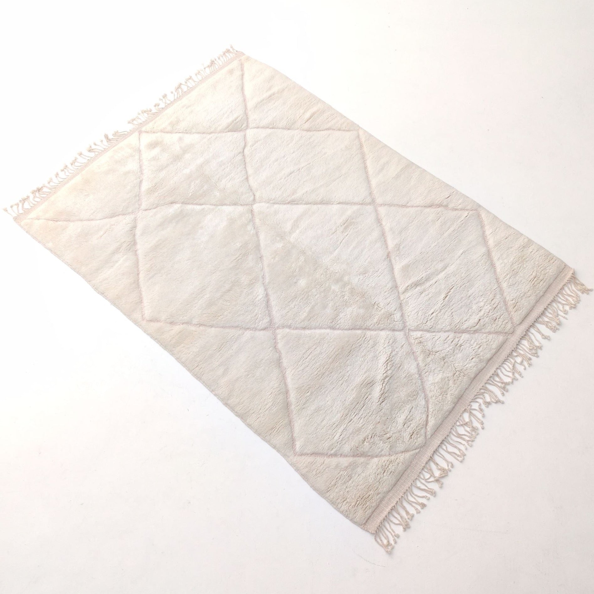 Beni Ourain Rug - Classic - Pale Pink (Large) - Beni Ourain Rug