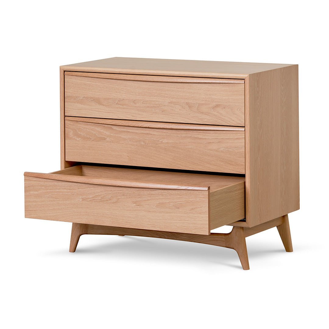 Benjamin 3 Drawer Chest - Natural Oak - Dressers
