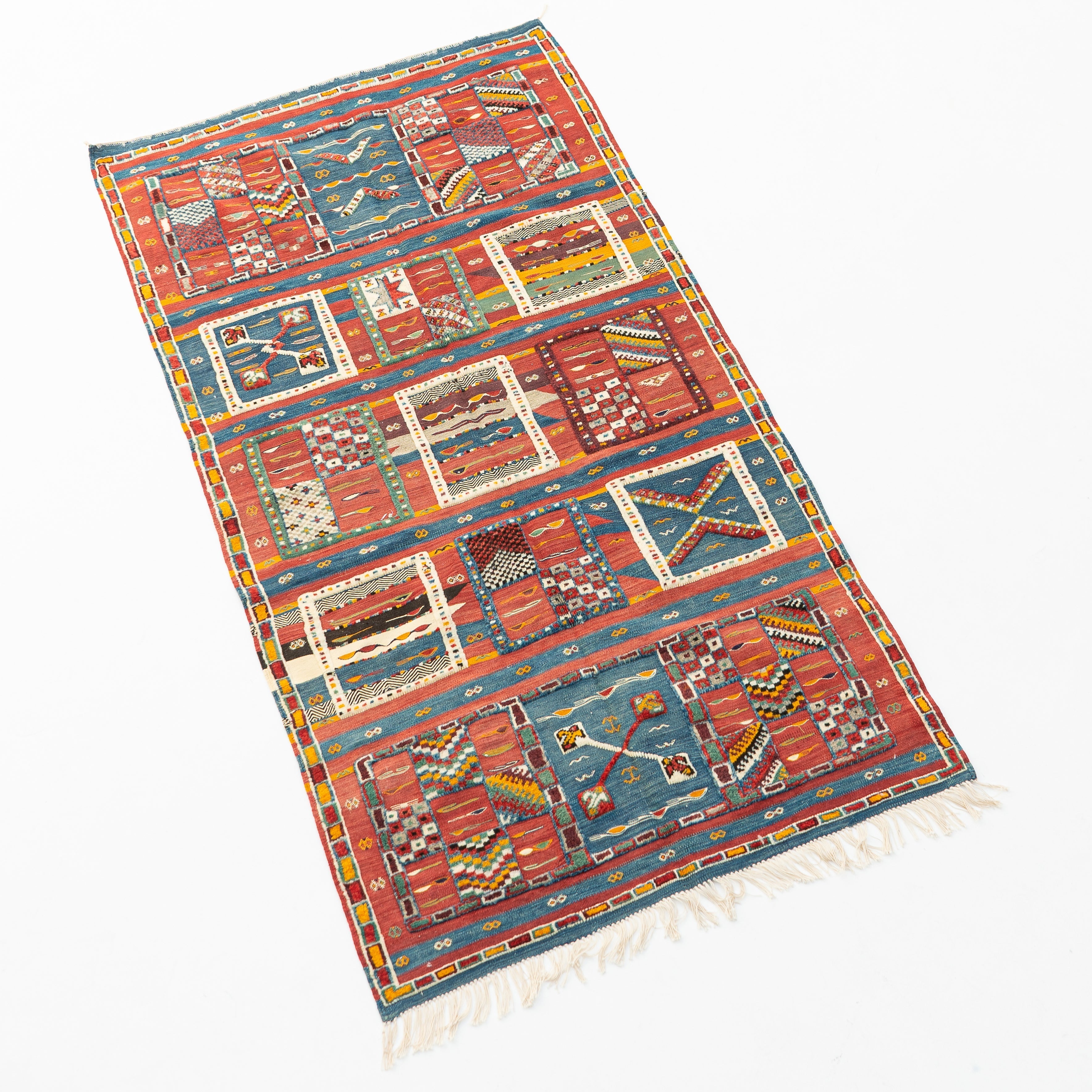 Berber Kilim - Mzerbi Taznakht - Berber Kilim