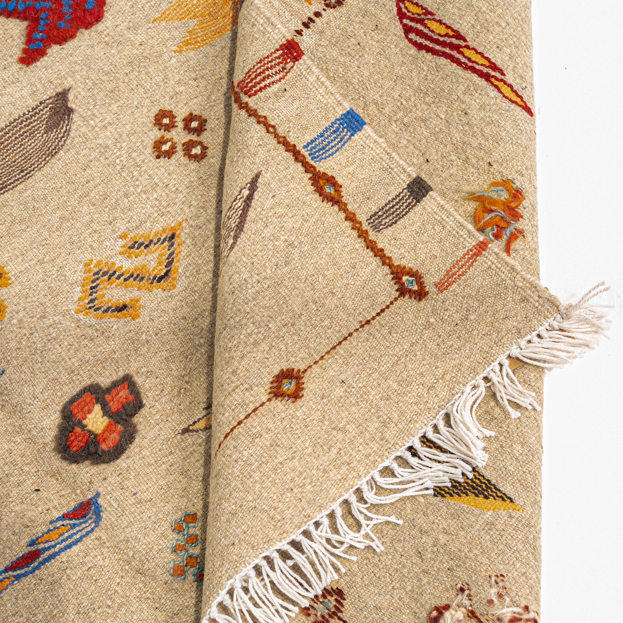 Berber Kilim Rug- Superior Quality Akhnif - Berber Kilim