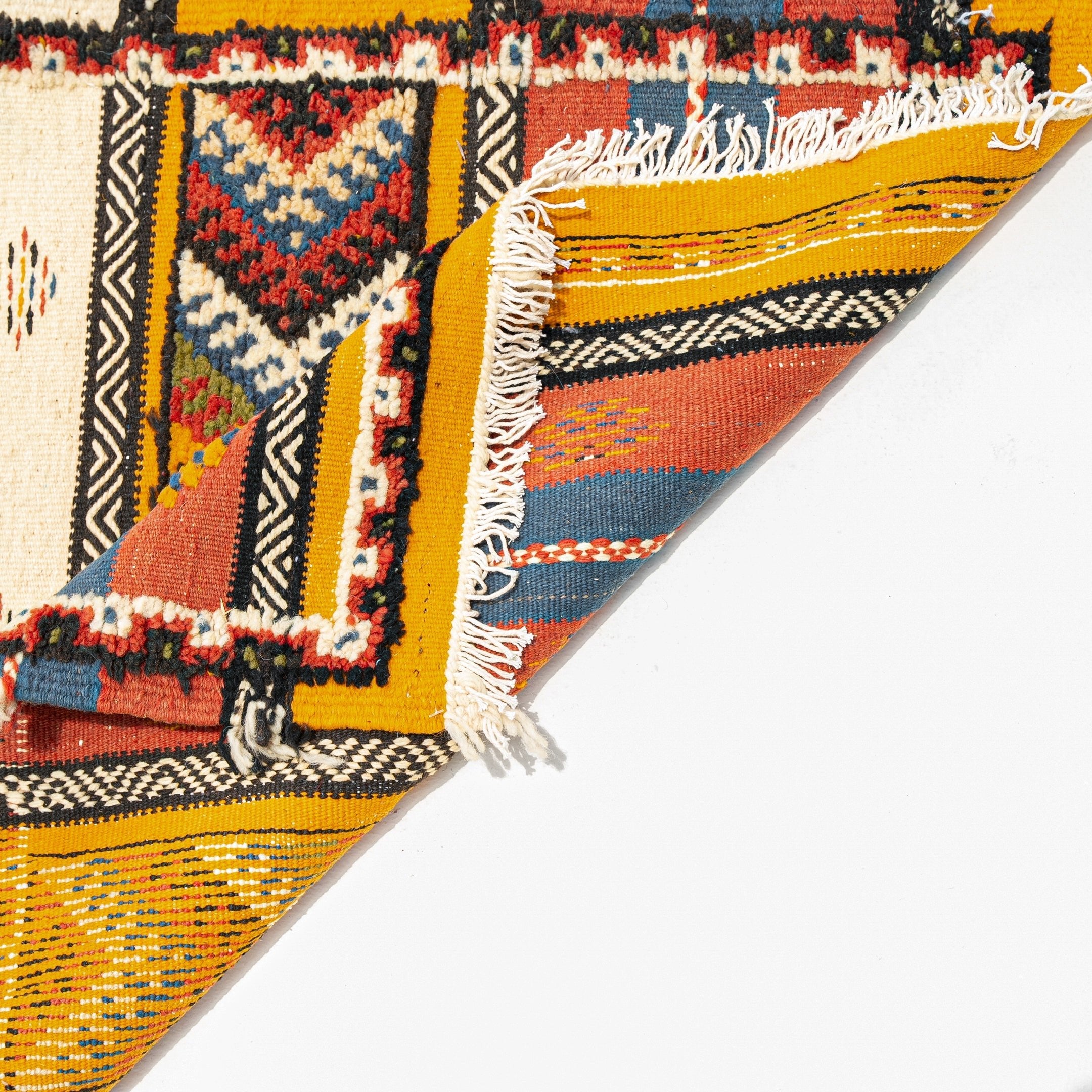 Berber Kilim Runner- Glawi Taznakht - Berber Kilim