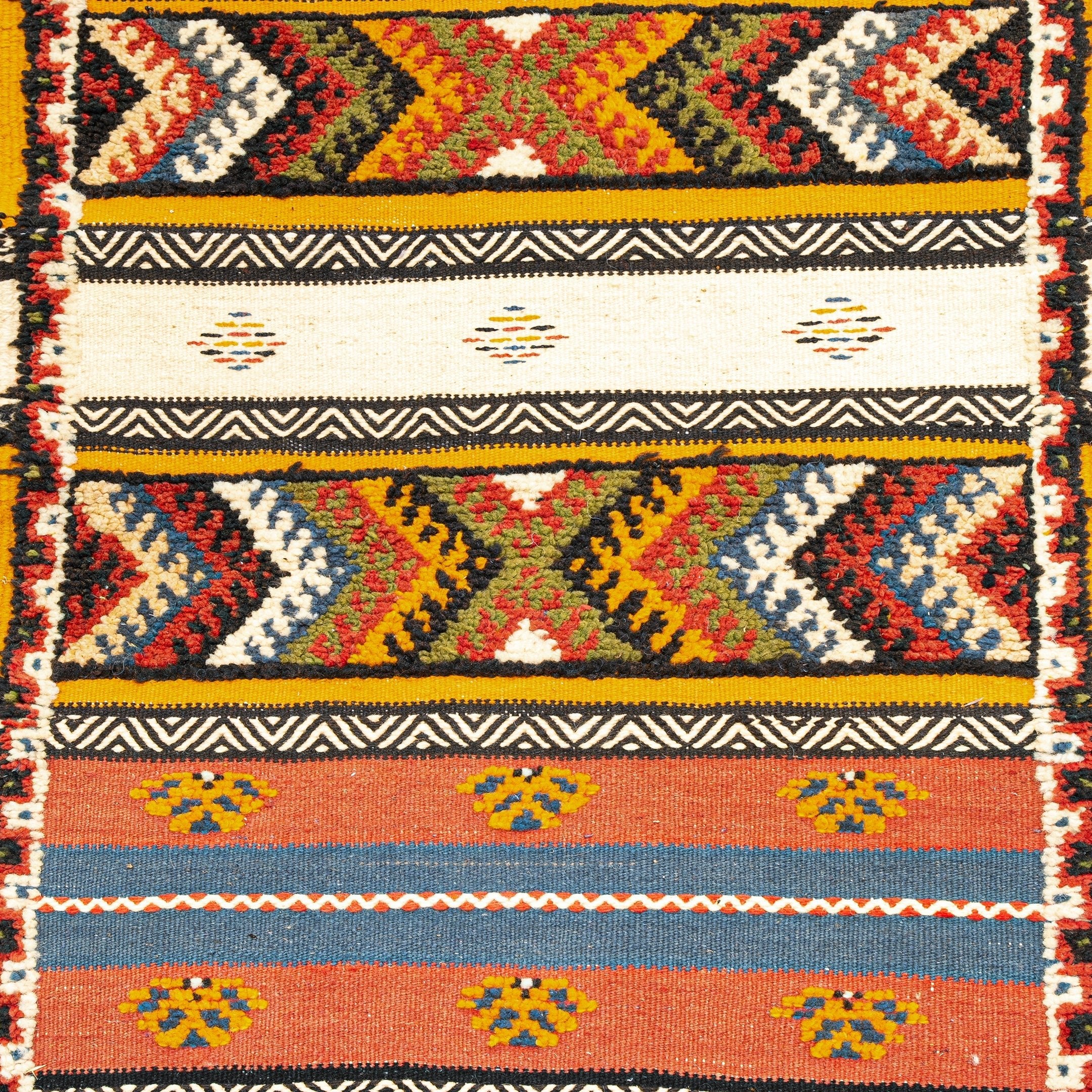 Berber Kilim Runner- Glawi Taznakht - Berber Kilim