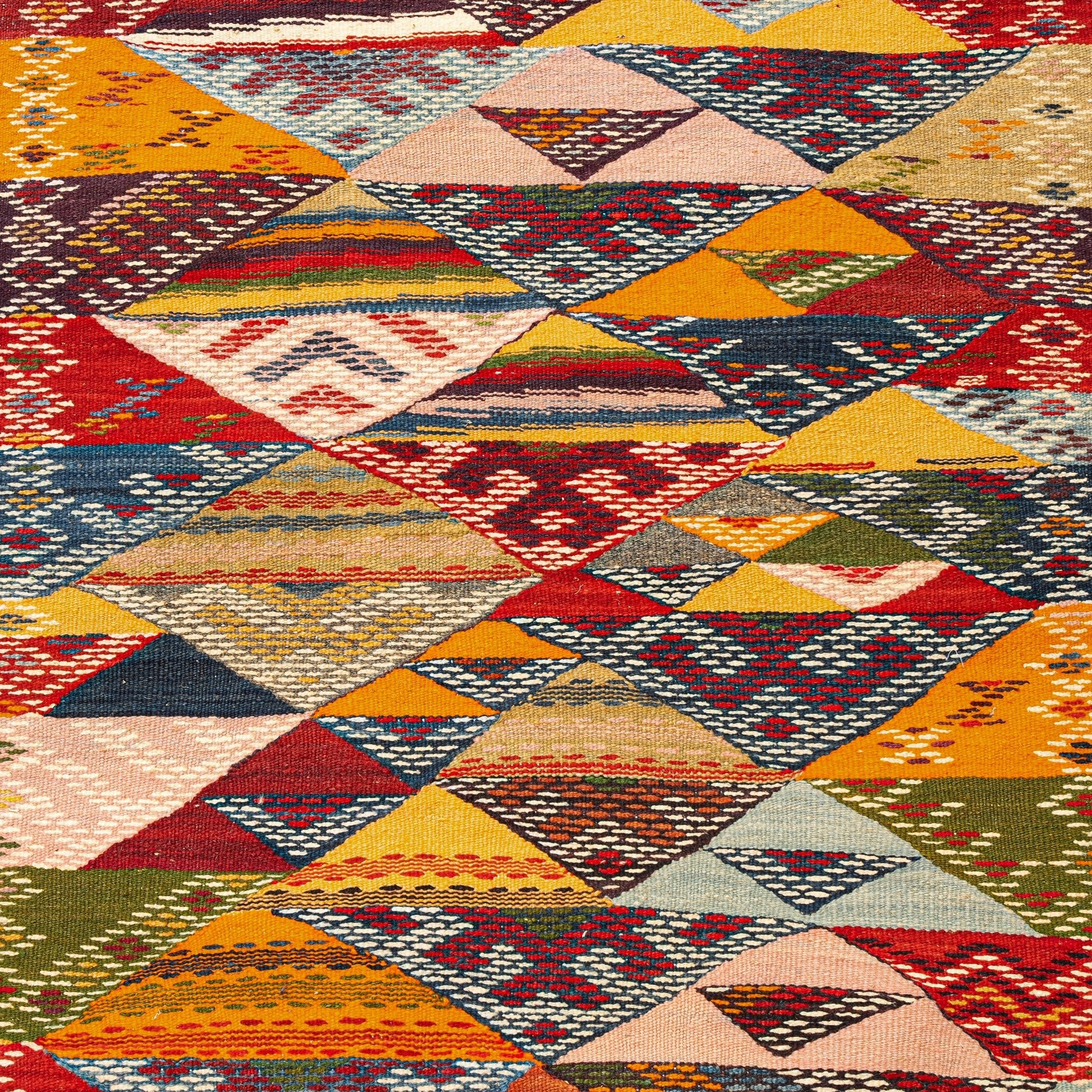Berber Kilim Runner- Sahara Dunes Multicolour - Berber Kilim